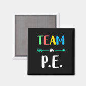 P.e. Schullehrer Pe Teacher Strong Physical Tea Magnet (Vorderseite/Rückseite)