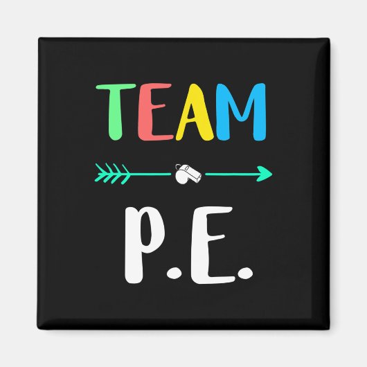 P.e. Schullehrer Pe Teacher Strong Physical Tea Magnet (Vorne)