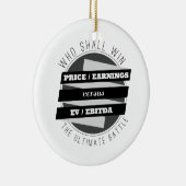 P/E Verhältnis gegen EV/EBITDA Verhältnis Keramikornament (Rechts)