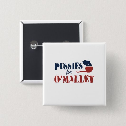 P für O'Malley Button (Vorne & Hinten)