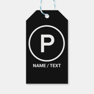 P für Paleo Diät natürliches Muskelfleisch persona Geschenkanhänger