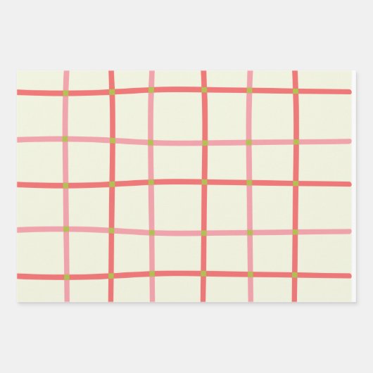 P+G-Checkboard Geschenkpapier Set (Vorderseite 2)