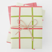 P+G-Checkboard Geschenkpapier Set (Beispiel)