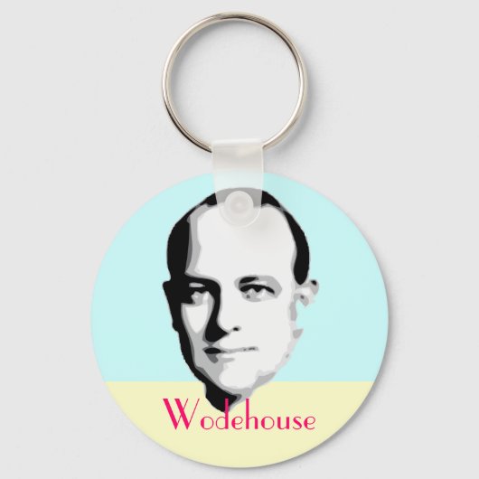 P. G. Wodehouse Schlüsselanhänger (Vorderseite)
