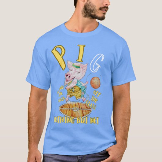 P.I.G. BASKETBALL GAME T - SHIRT (Vorderseite)