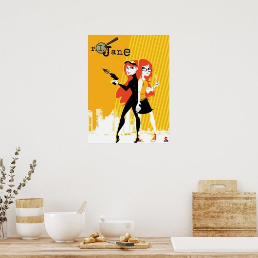 P. I. Jane Poster (Küche)