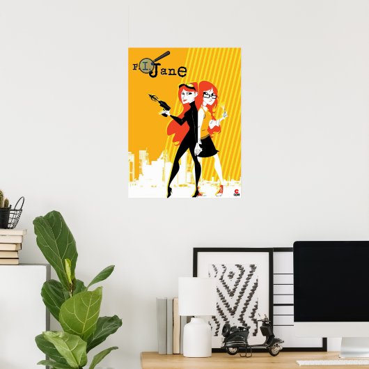 P. I. Jane Poster (Heimbüro)