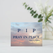 P I P PRAKTIKEN POSTKARTE (Stehend Vorderseite)