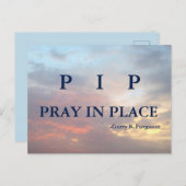 P I P PRAKTIKEN POSTKARTE (Vorne/Hinten)