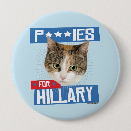 P *** IES FÜR HILLARY BUTTON (Vorderseite)