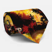 P is for Phoenix: P is for Phoenix Krawatte (Gerollt)