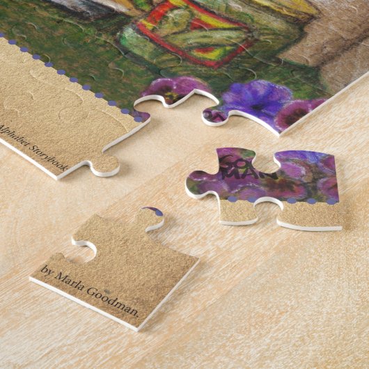 P is for Picnics Niedlich Mouse Alphabet Puzzle (Seite)