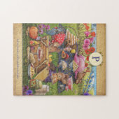 P is for Picnics Niedlich Mouse Alphabet Puzzle (Horizontal)