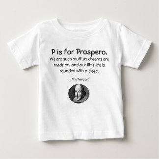 P is for Prospero ・ A Little Shakespeare Shirt