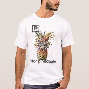 P ist für Ananas-T - Shirt
