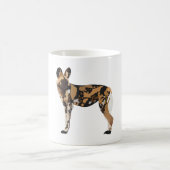 P ist für gestrichene Hunde Kaffeetasse (Mittel)