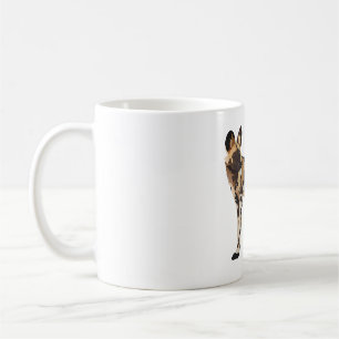 P ist für gestrichene Hunde Kaffeetasse