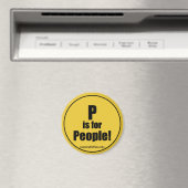 P ist für Menschen! (Magnet) Magnet (In Situ (Geschirrspüler))