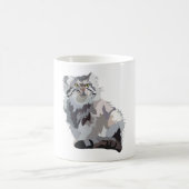 P ist für Pallas Cat Kaffeetasse (Mittel)