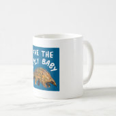 P ist für Pangolin Kaffeetasse (VorderseiteRechts)