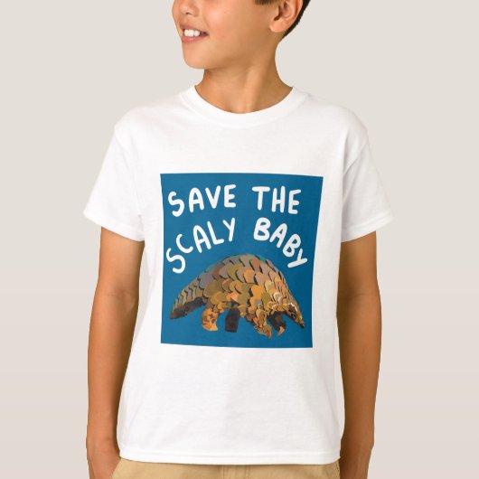 P ist für Pangolin T-Shirt (Vorderseite)