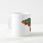 P ist für Panther Chameleon Kaffeetasse (Vorderseite Links)