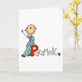 P ist für Paramedic Karte (Gelbe Blume)