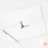 P ist für Paramedic Runder Aufkleber (Umschlag)