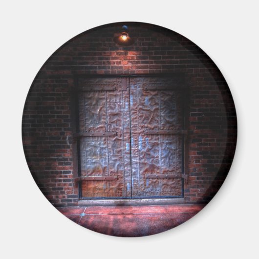 P ist für Patina Magnet (Vorne)