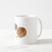 P ist für Peacock Eye Sting Ray Kaffeetasse (VorderseiteRechts)
