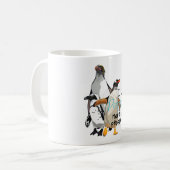 P ist für Penguin Kaffeetasse (Vorderseite Links)