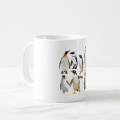 P ist für Penguin Kaffeetasse (Vorderseite Links)