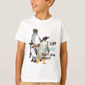 P ist für Penguin T-Shirt (Vorderseite)