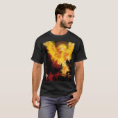 P ist für Phoenix-Entwurf T-Shirt (Vorne ganz)