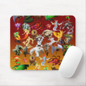 P ist für Phoenix Mouse Pad(Gold) Mousepad (Mit Mouse)