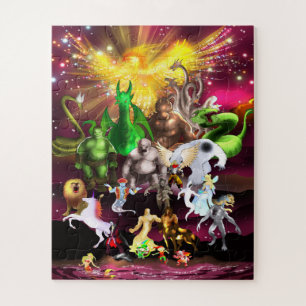 P ist für Phoenix Puzzle