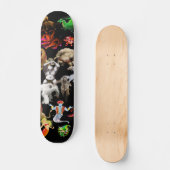 P ist für Phoenix Skateboard(Black) Skateboard (Vorderseite)