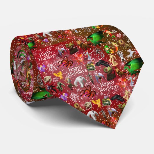 P ist für Phoenix Weihnachtsfeier (Cran). Krawatte (Gerollt)