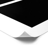 P ist für Poesie Poster (Ecke)