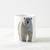 P ist für Polar Bear Kaffeetasse (Mittel)