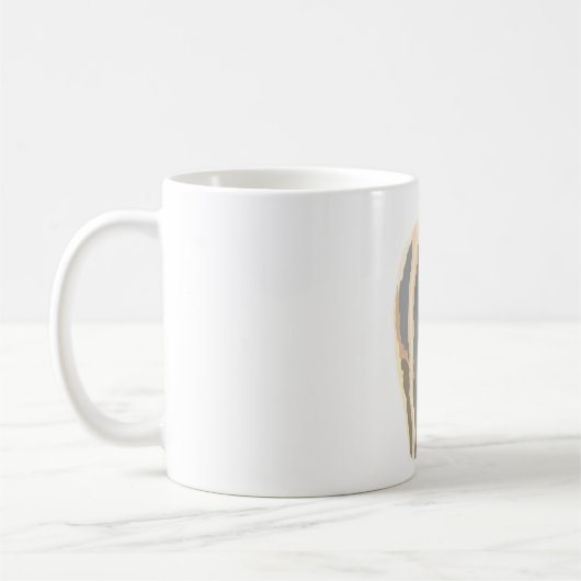 P ist für Polar Bear Kaffeetasse (Links)