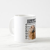 P ist für Prairie Dog Kaffeetasse (Vorderseite Links)