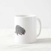 P ist für Prehensile Tails Porcupine Kaffeetasse (VorderseiteRechts)