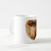P ist für Proboscis Monkey Kaffeetasse (Vorderseite Links)