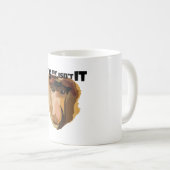 P ist für Proboscis Monkey Kaffeetasse (VorderseiteRechts)