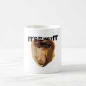 P ist für Proboscis Monkey Kaffeetasse (Mittel)