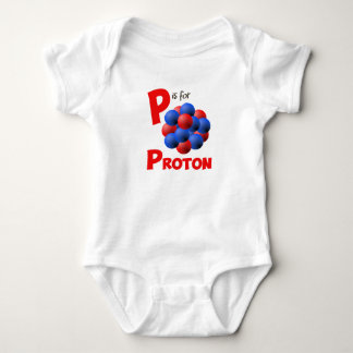 P ist für Proton-niedliche Physik u. Baby Strampler