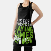 P ist für Spiele Gamer Gaming St Patrick's Schürze (InSitu)