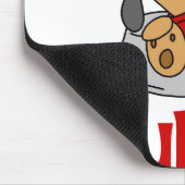 P ist für Welpen Mousepad (Ecke)