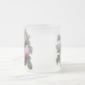 P.J. Redoute Bourbon Rosen-Blumenstrauß Mattglastasse (Mittel)